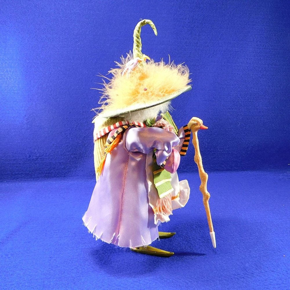 Patience Brewster Krinkles Raggedy Witch w Baby Dragons Figurine Dept 56 retired - Picture 3 of 9